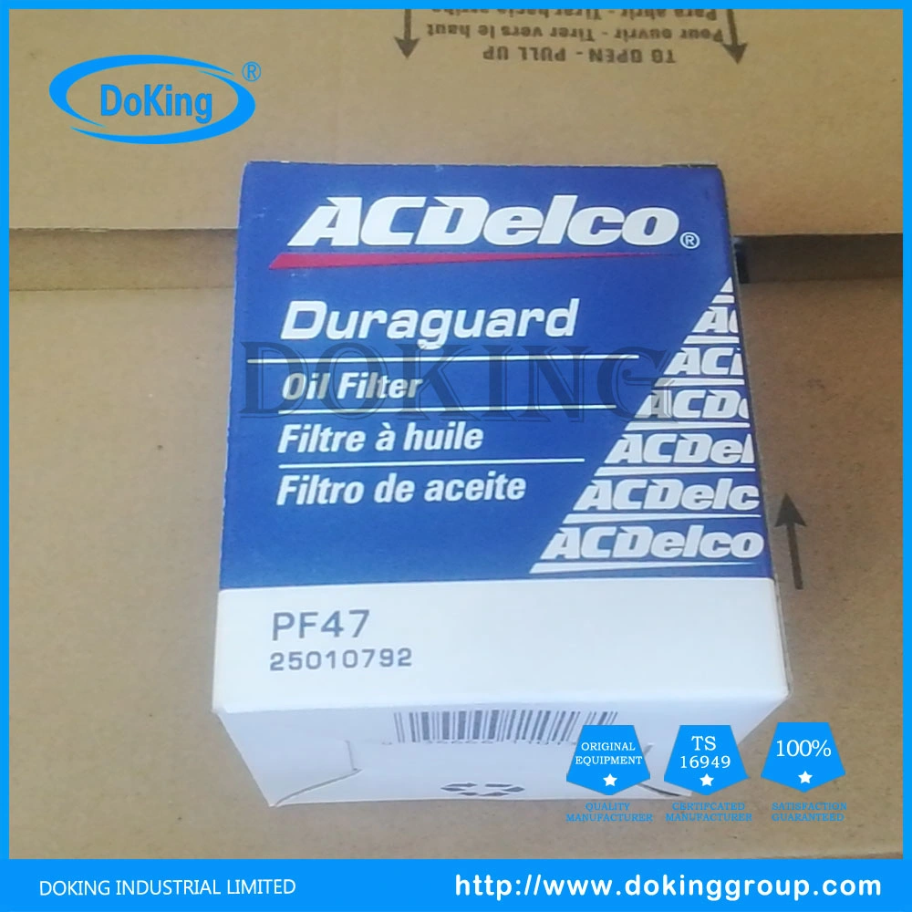 Auto Car Part Oil Filter 89017524 for Acdelco