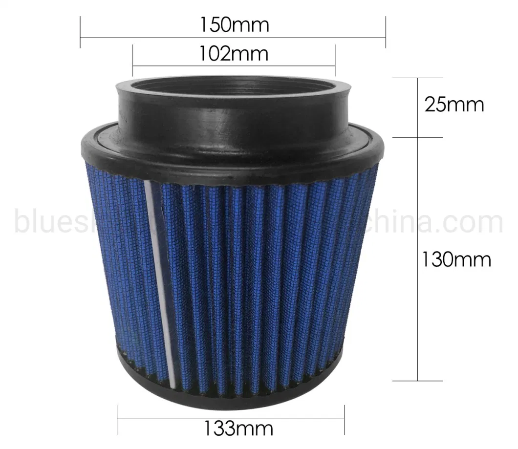 Universal High Performance 4&prime; &prime; 102mm Car Air Intake Filters Auto Parts Cabin Filter
