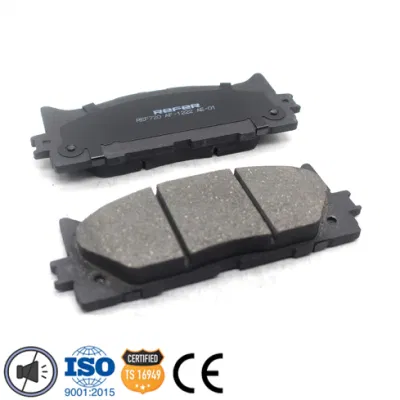 High Quality Auto Disc Brake Pad D1222 0446506070/0446533440 for L Exus Es350/Toyota Camry Dust Free Brake Pad