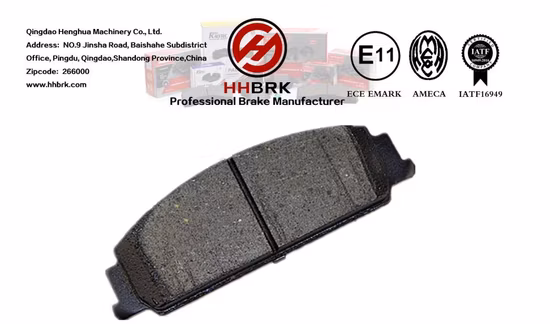 High Quality Front Brake Pads D1351 Ceramic Carbon Fiber Auto Friction Parts for Buick GM Chevrolet